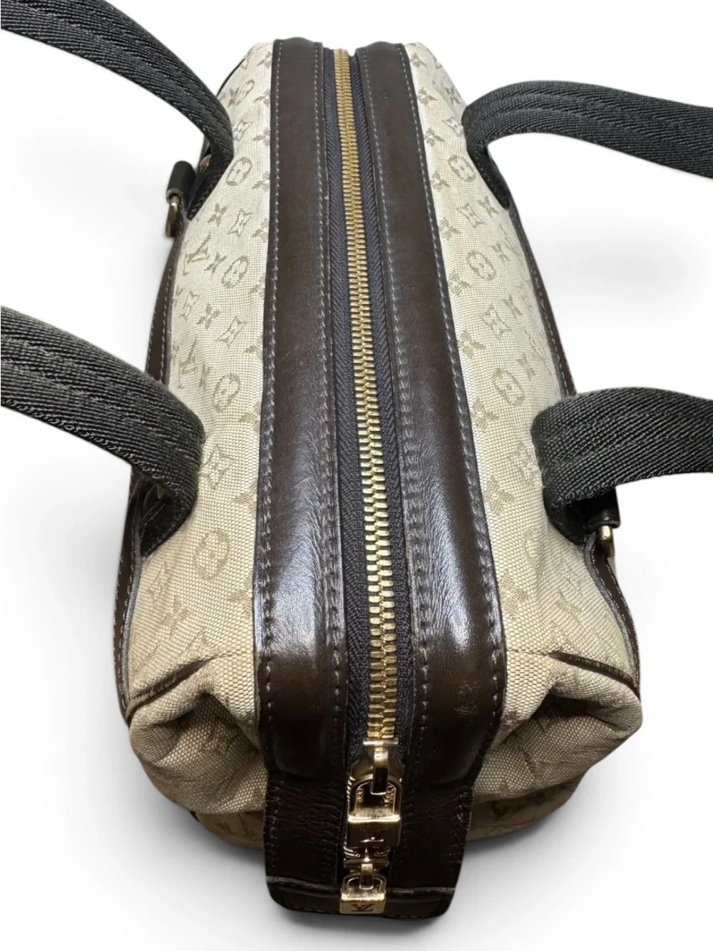 Louis Vuitton Brown Mini Lin Josephine PM